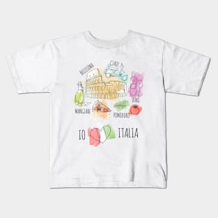 I Love Italy Kids T-Shirt